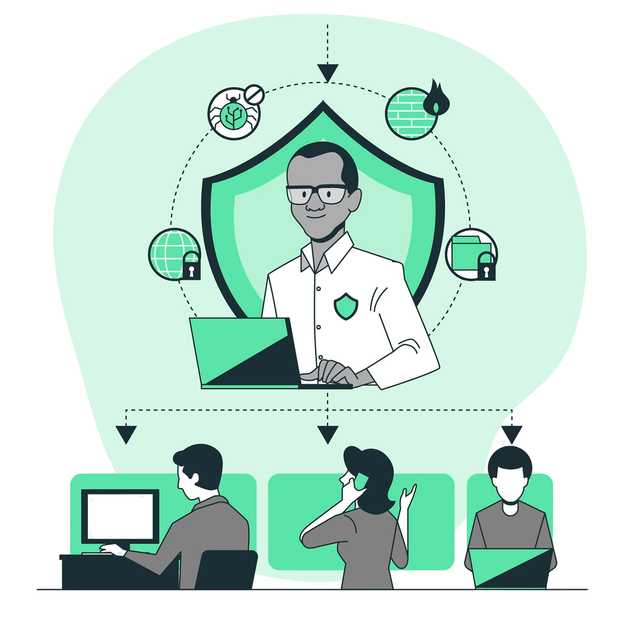 Security illustration